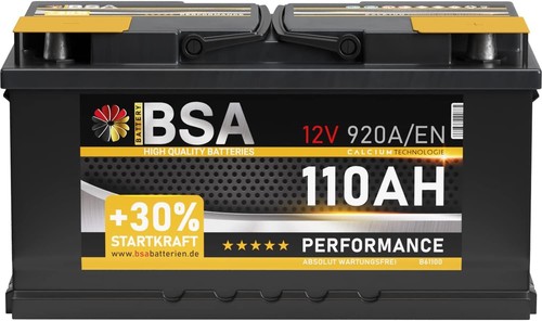 Autobatterie 110ah 12v 920a - 110ah,