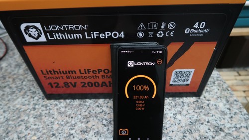 Liontron lifepo4 200ah - liontron,