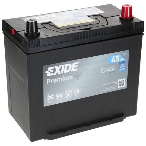 Autobatterie 12v 45ah exide - 12v,