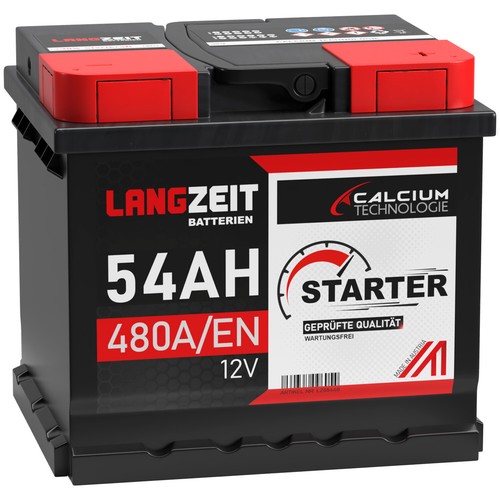 Autobatterie 12v 54ah 480a - 12v, 480a/en