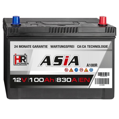 Autobatterie 12v 100ah 830a - autobatterie,